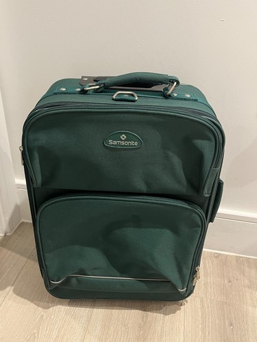 Samsonite suitcase green - suitcase,