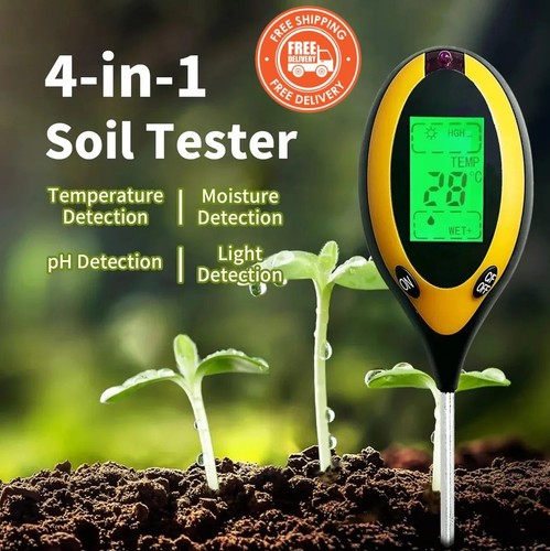Soil moisture tester - ph,