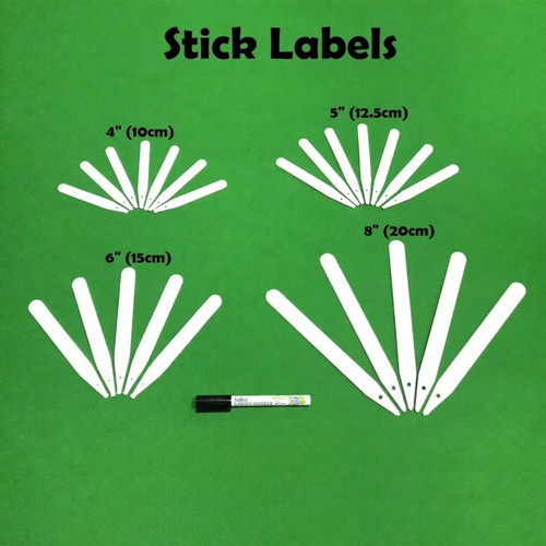 Seed plant labels 6 8 - plant, 5"