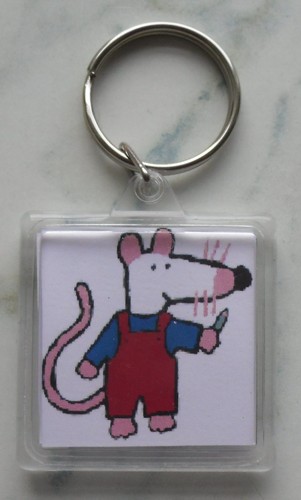 Maisy mouse keyring - maisy, 1.3