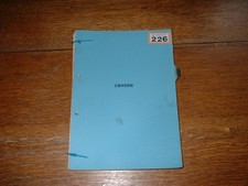 GENUINE HONDA CB450N FACTORY &