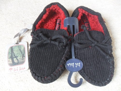 Fat face black cord suede - black,