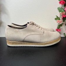 Gabor Beige Suede Tie Up