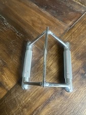 Double D Row Handle Press Down Cable Attachment Rowing Training Handle V Bar for