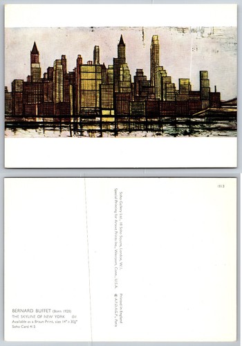 Bernard buffet the - skyline, of