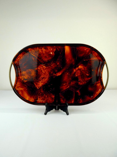 Guzzini oval turtle - guzzini, lucite