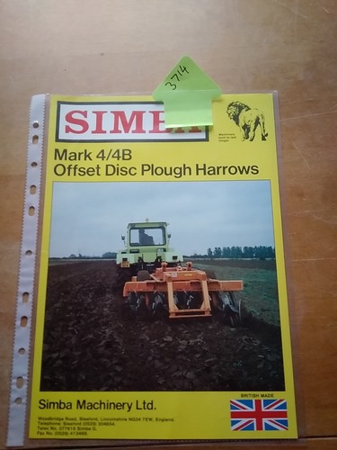 Simba machinery offset - machinery, disc
