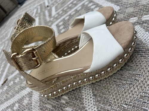 Stunning white gold studded - white,