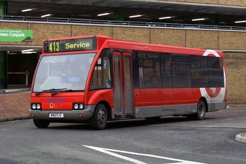 Centrebus w40pjc peterborough - w40pjc,