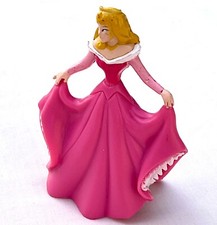 VTG Disney Sleeping Beauty Princess Aurora collectable toy figure Cake Topper 3”