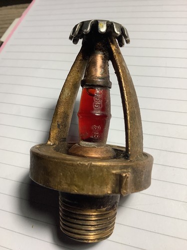 1938 fire sprinkler head - 1938,