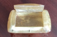 Antique horn snuff box, Late