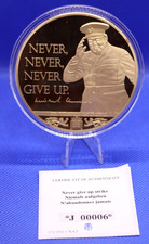 Winston churchill never give - churchill,