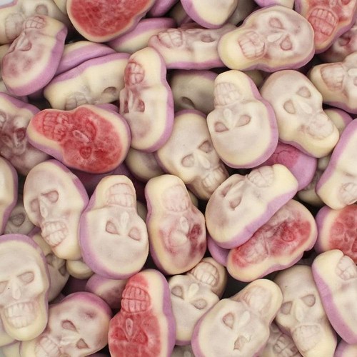 Jelly filled skulls from - jelly,