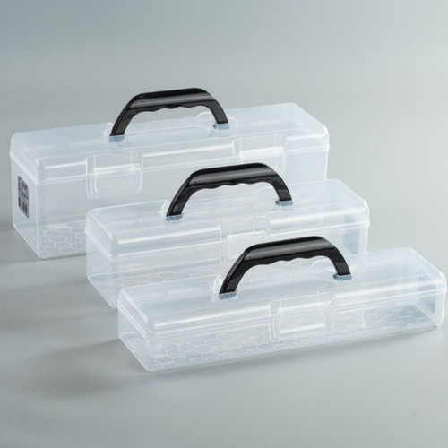 Plastic painting brush case - plastic,