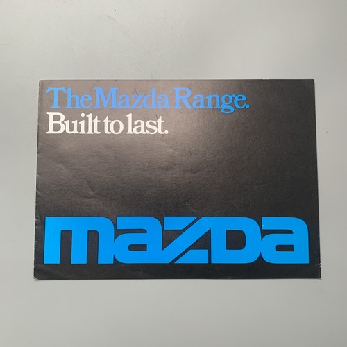 Mazda range sales - sales, brochure