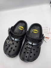 Batman Crocs Black Clogs with