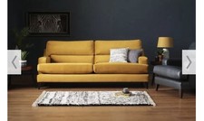 Fabric  Sofa 3-Seater And Foot