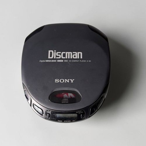 Sony discman 151 - discman, black
