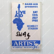 Live Aid Concert 1985 Artist
