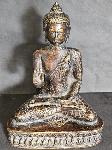 Vintage bronze thai - vintage, buddha