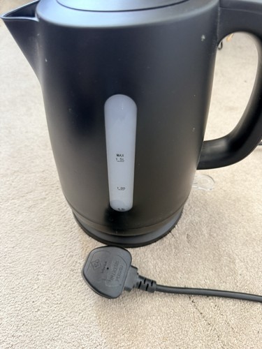Tesco rapid boil black plastic - rapid,