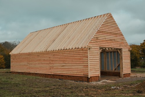 5bay oak framed - framed, agricultural
