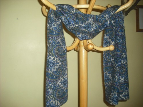 Long scarf paisley - long,