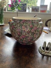crown ducal ware Large Chintz Bowl