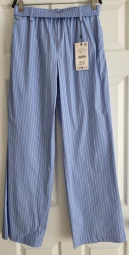 Zara striped pajama pants size - striped,
