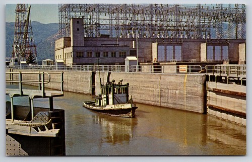 Postcard bonneville dam oregon - postcard,