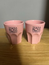 New Pair Of Tequila Rose Plastic Shot Glasses