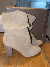 Next Suede Slouch Boots Size 4