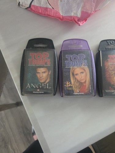 Top trumps cards packs - cards, buffy