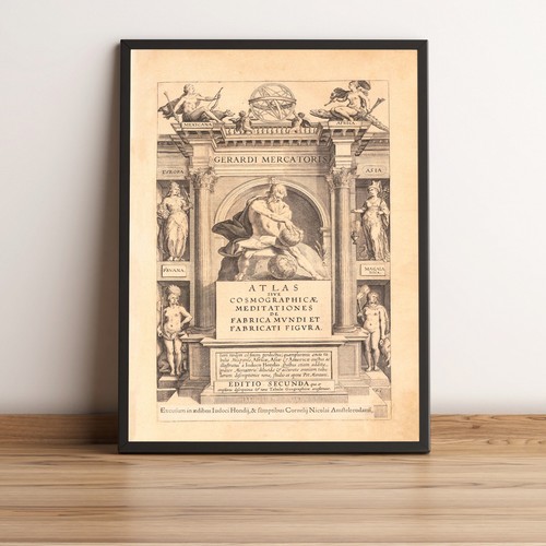 Gerardus mercator atlas - gerardus,