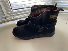 Rocket Dog black suede ankle