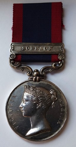 Sutlej 1845 medal - sutlej,