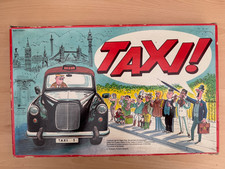 Vintage taxi board game - taxi!,