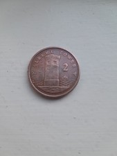 2008 Isle of Man Albert Tower 2p Two Pence 
