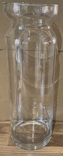Tall Thin Glass Glassware Flower Vase Orchid Dome 35cm