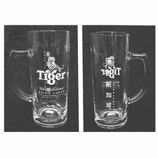 TIGER BEER 2 x LARGE TANKARD