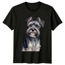 Cute Miniature Schnauzer Dog