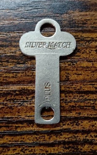 Vintage silver match cigarette - vintage,