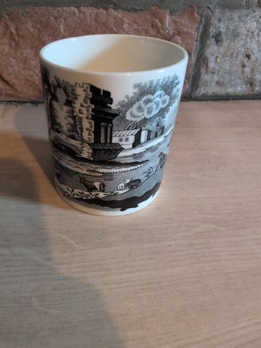 Spode black italian - italian", mug