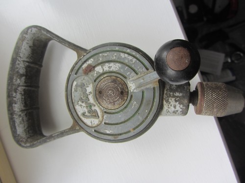 Leyton vintage hand drill - leyton,