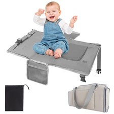 Toddler Airplane Bed & Travel Bag 2 in 1, Portable Airplane Seat Extender for...