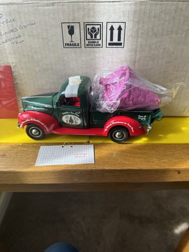 Franklin mint christmas truck - christmas,