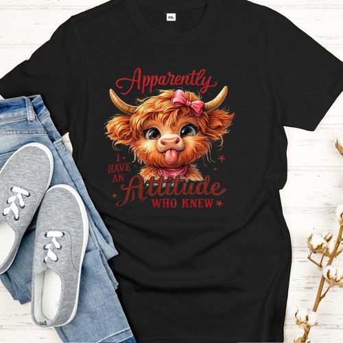 Highland cow funny tongue - cow,