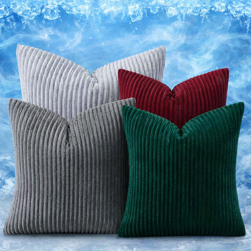 Cooling velvet outdoor cushion - cooling,