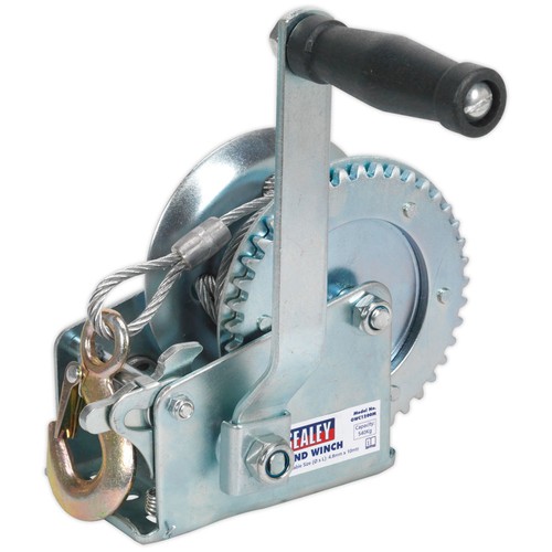 Sealey geared hand winch - sealey,